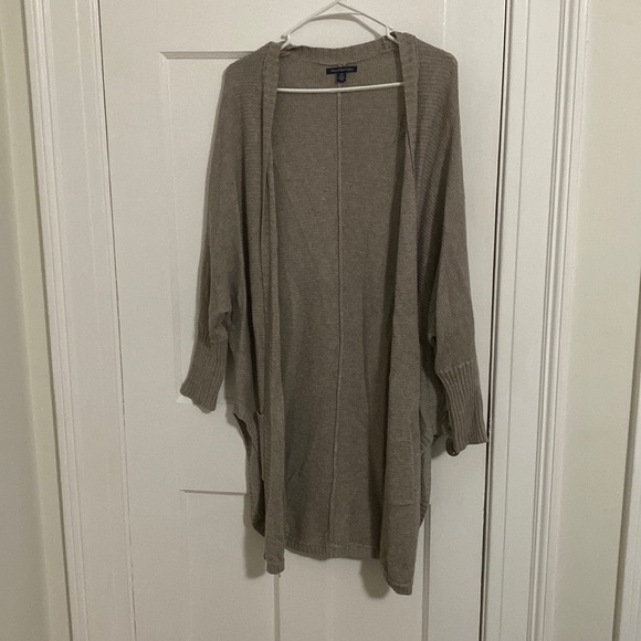 American Eagle gray knit cardigan - Picture 1 of 4